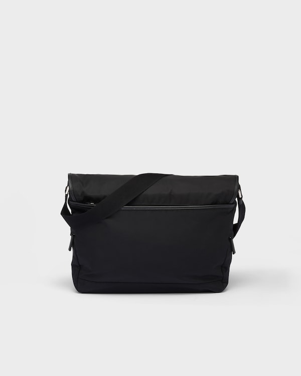 再生尼龙和Saffiano皮革单肩包 再生尼龙和Saffiano皮革单肩包