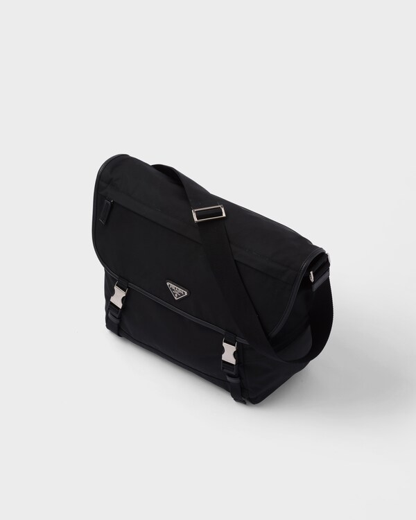 再生尼龙和Saffiano皮革单肩包 再生尼龙和Saffiano皮革单肩包