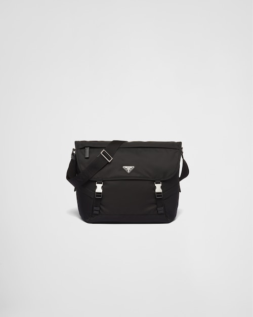 Prada Borsa a tracolla in Re-Nylon e Saffiano 1