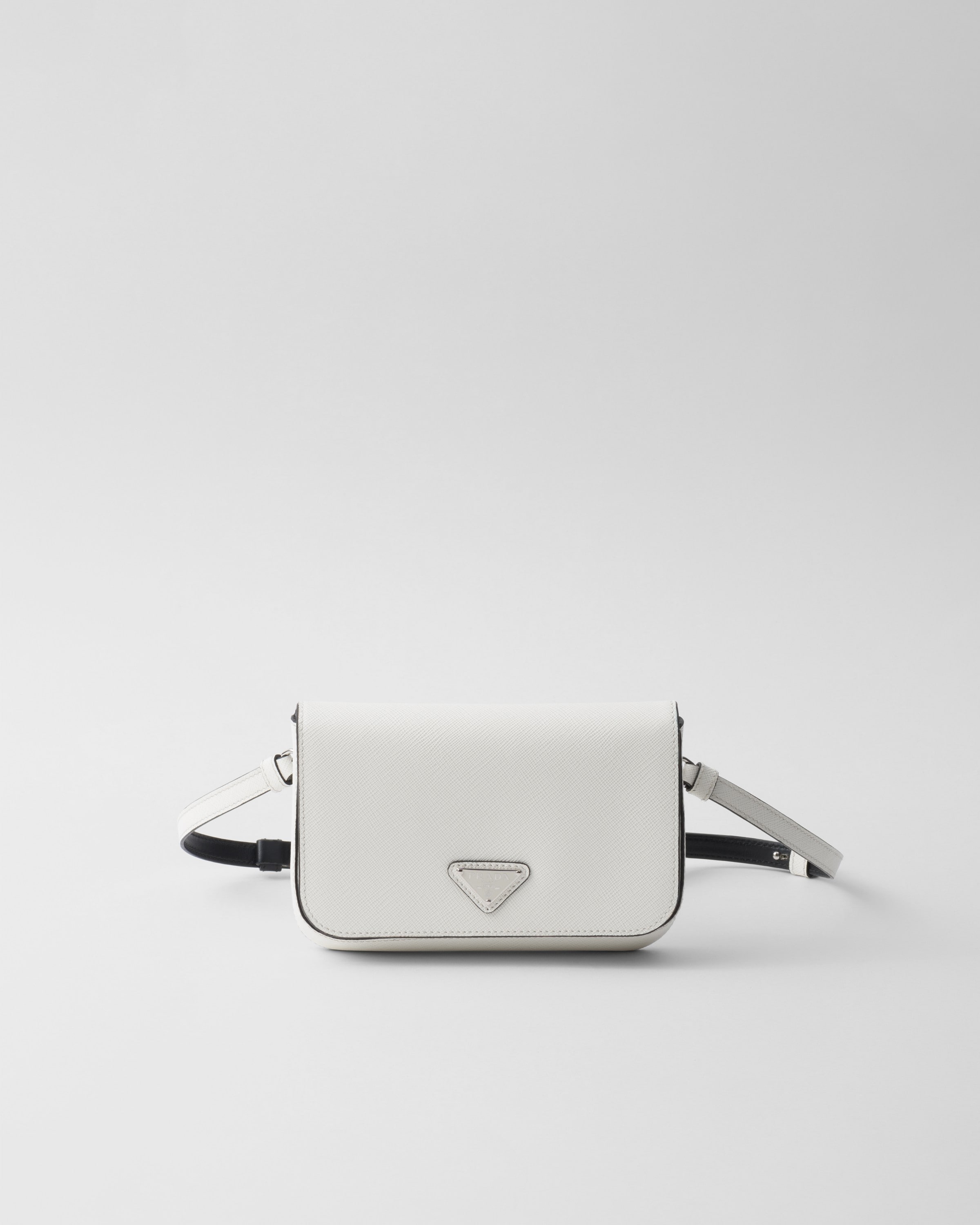 White prada saffiano bag discount