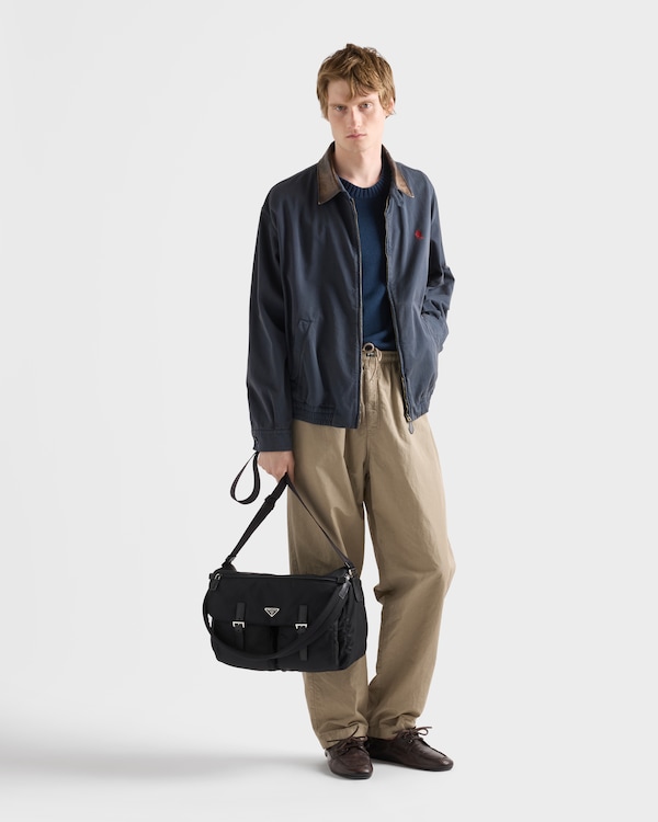 Re-Nylon shoulder bag - Black Re-Nylon shoulder bag - Black