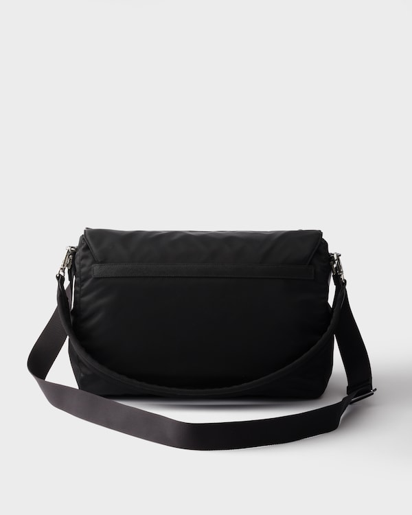 Re-Nylon shoulder bag - Black Re-Nylon shoulder bag - Black