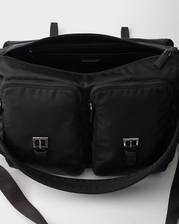 Re-Nylon shoulder bag - Black Re-Nylon shoulder bag - Black