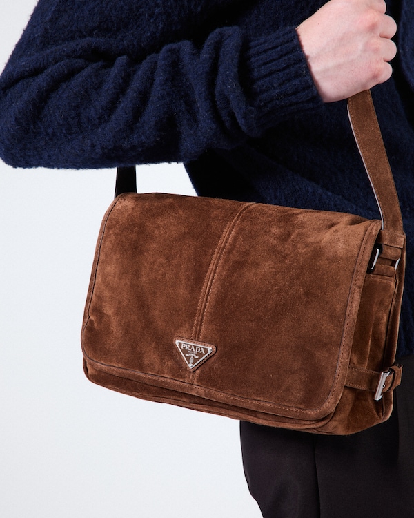 绒面皮革单肩包 绒面皮革单肩包