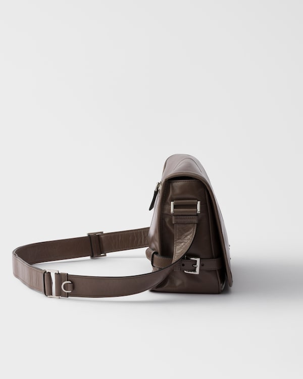 Sac à bandoulière en cuir - Argile Sac à bandoulière en cuir - Argile