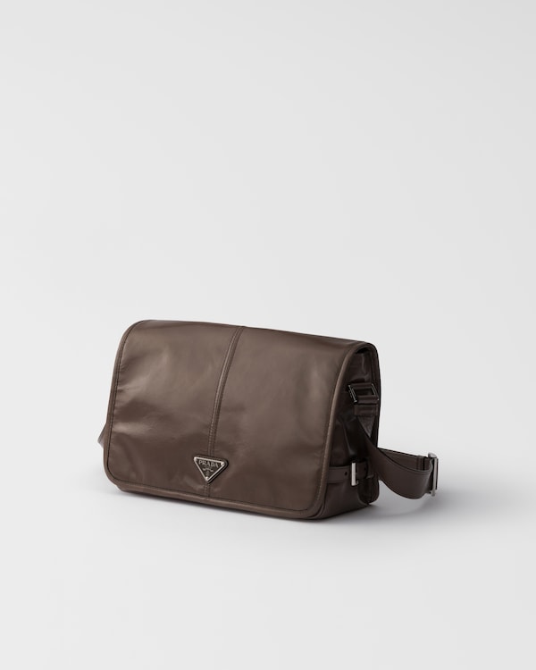 Sac à bandoulière en cuir - Argile Sac à bandoulière en cuir - Argile