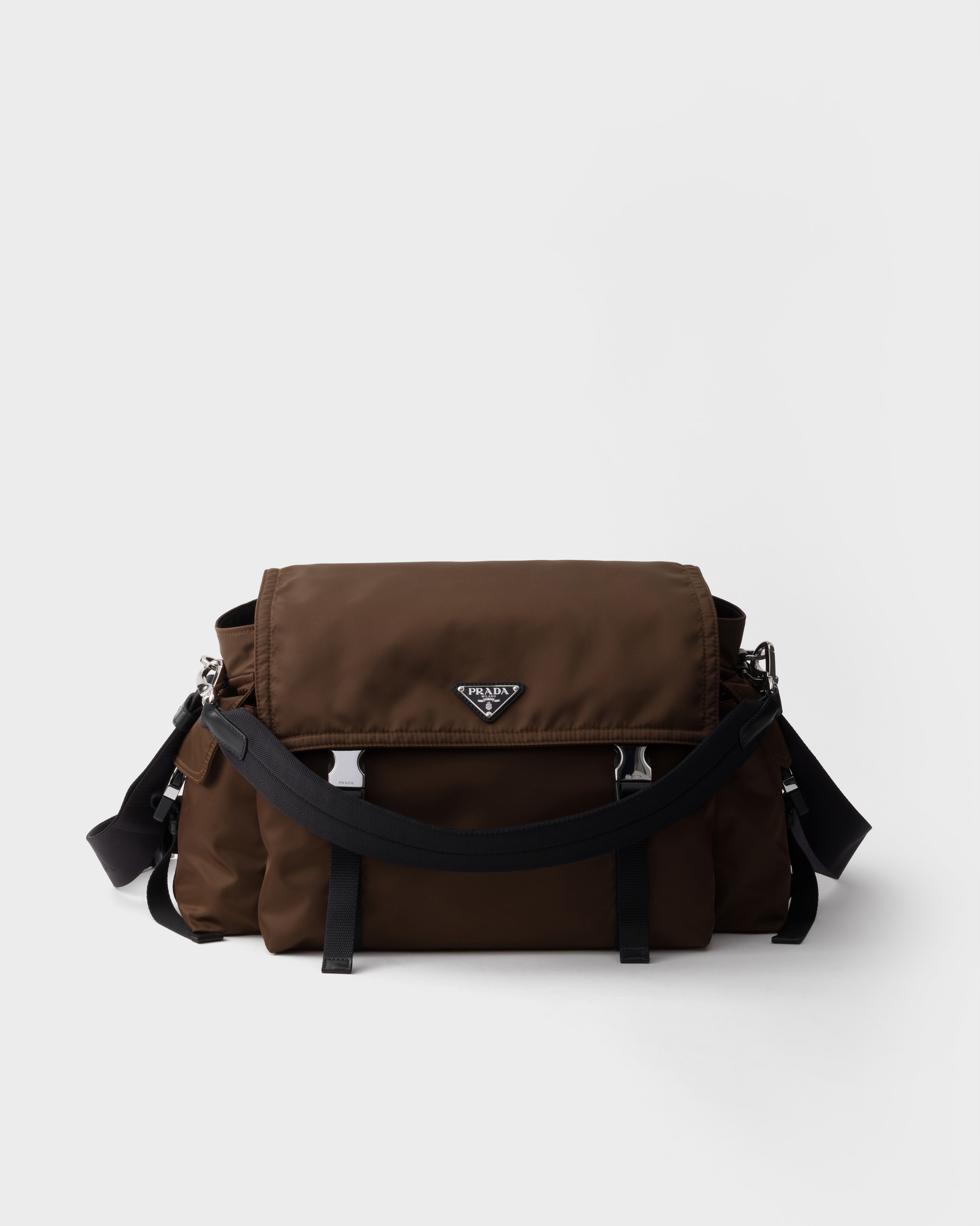 Sienna Prada Explore Re-nylon And Leather Bag | PRADA