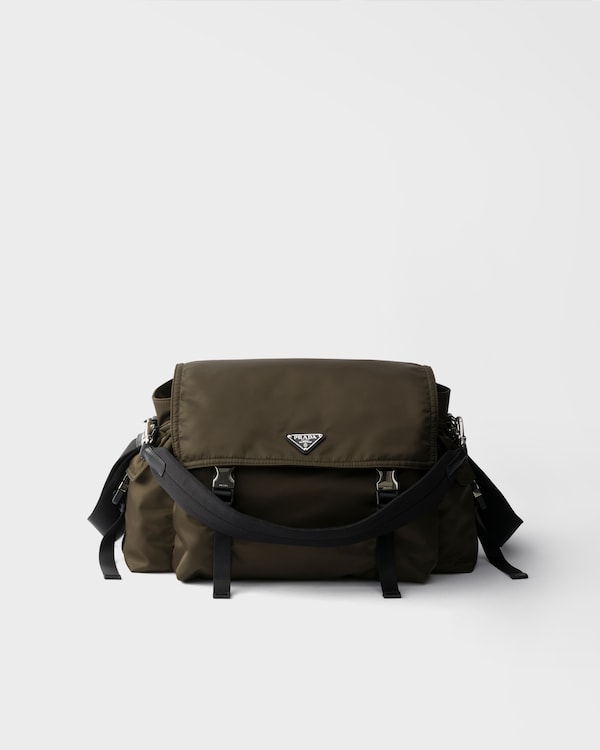 Borsa Prada Explore in Re-Nylon e pelle - Selva Borsa Prada Explore in Re-Nylon e pelle - Selva