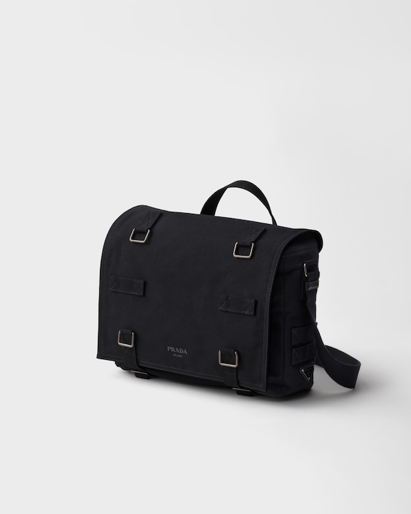 Canvas shoulder bag - Black Canvas shoulder bag - Black