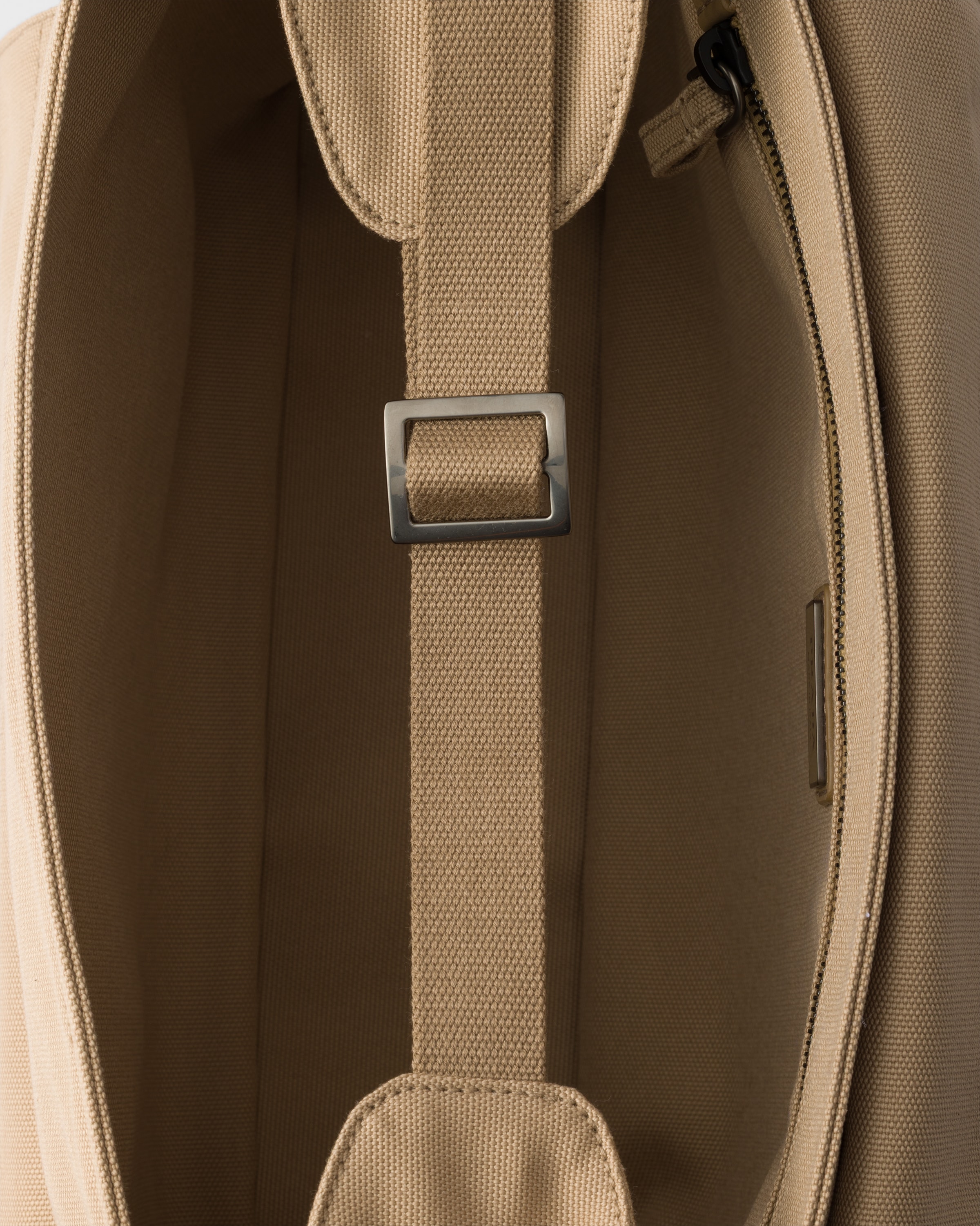 Desert Beige Canvas shoulder bag | PRADA - United States