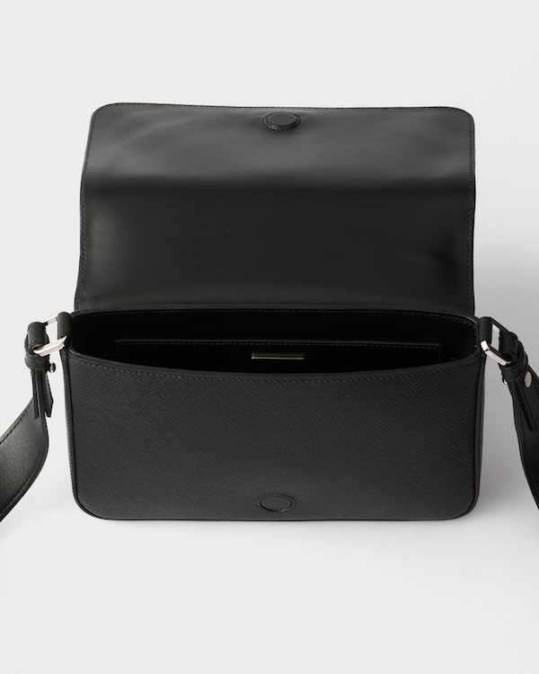 Borsa a tracolla in Saffiano - Nero Borsa a tracolla in Saffiano - Nero