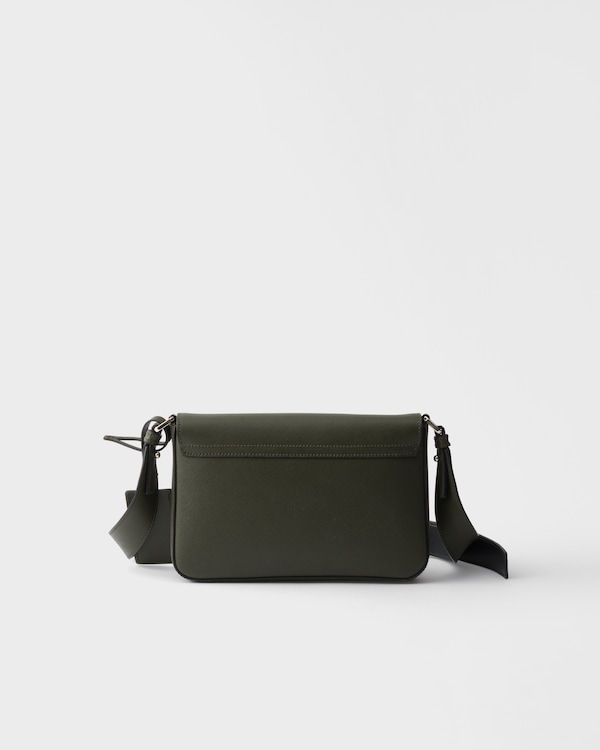 Saffiano leather shoulder bag - Forest Saffiano leather shoulder bag - Forest