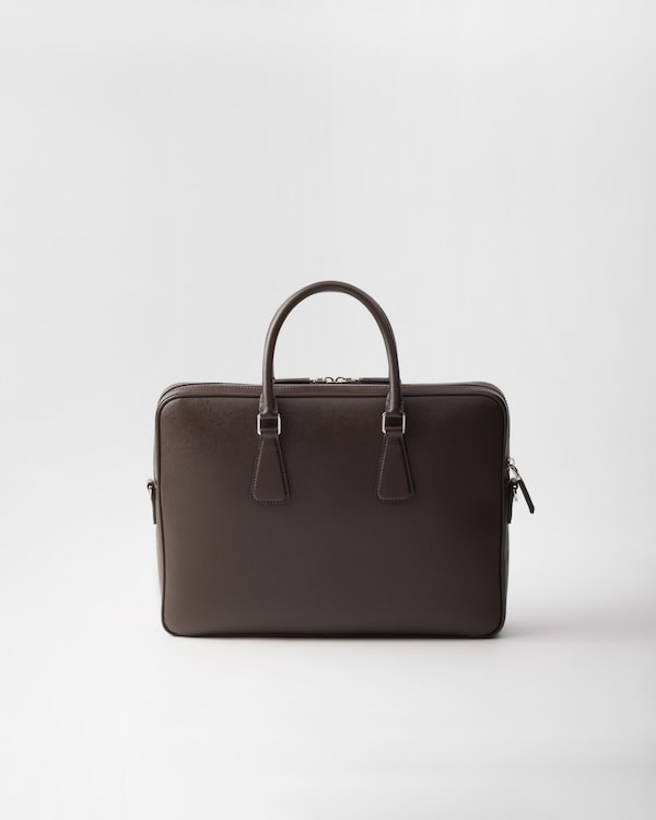 Saffiano leather briefcase Saffiano leather briefcase