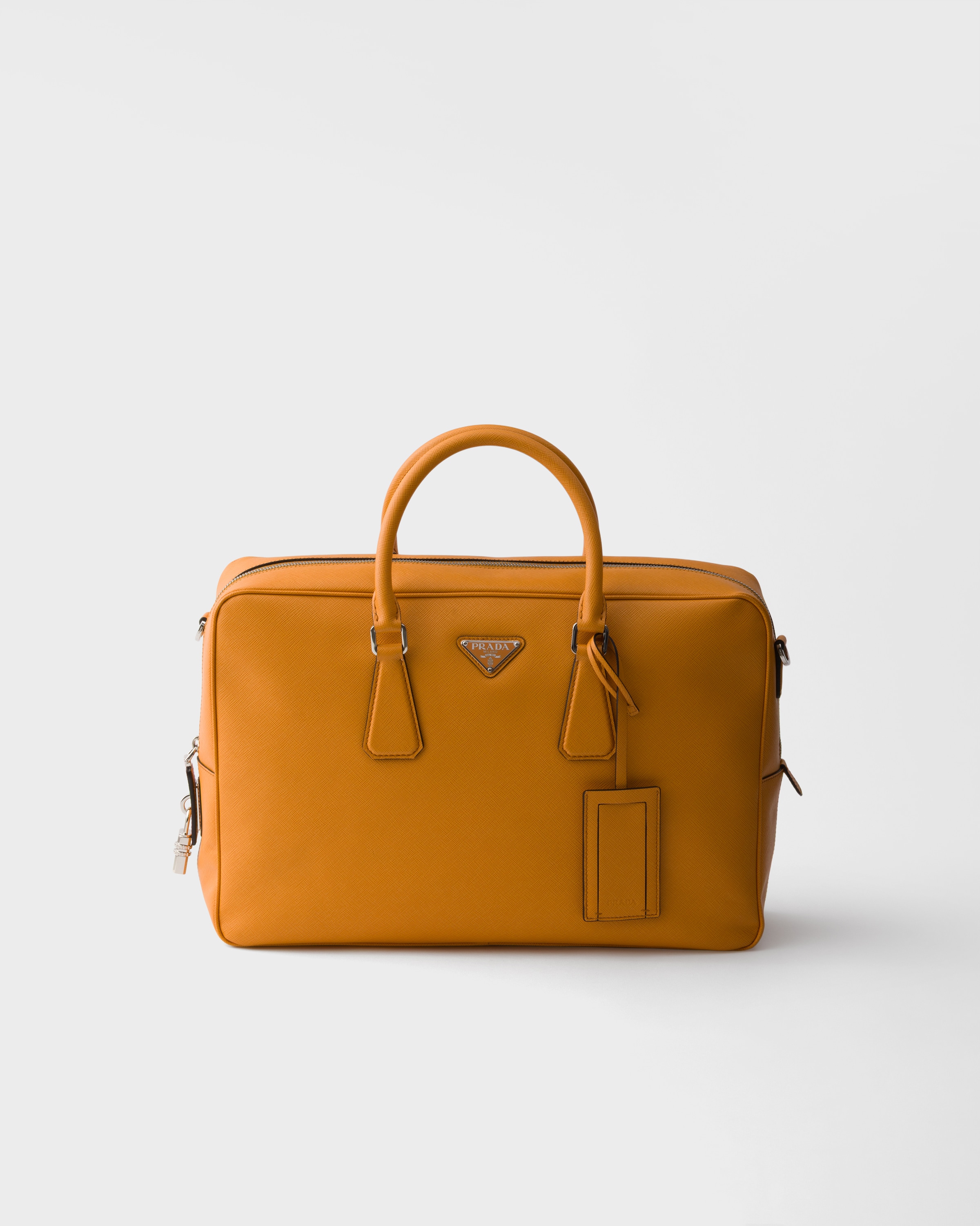 Amber Saffiano Leather Work Bag | PRADA