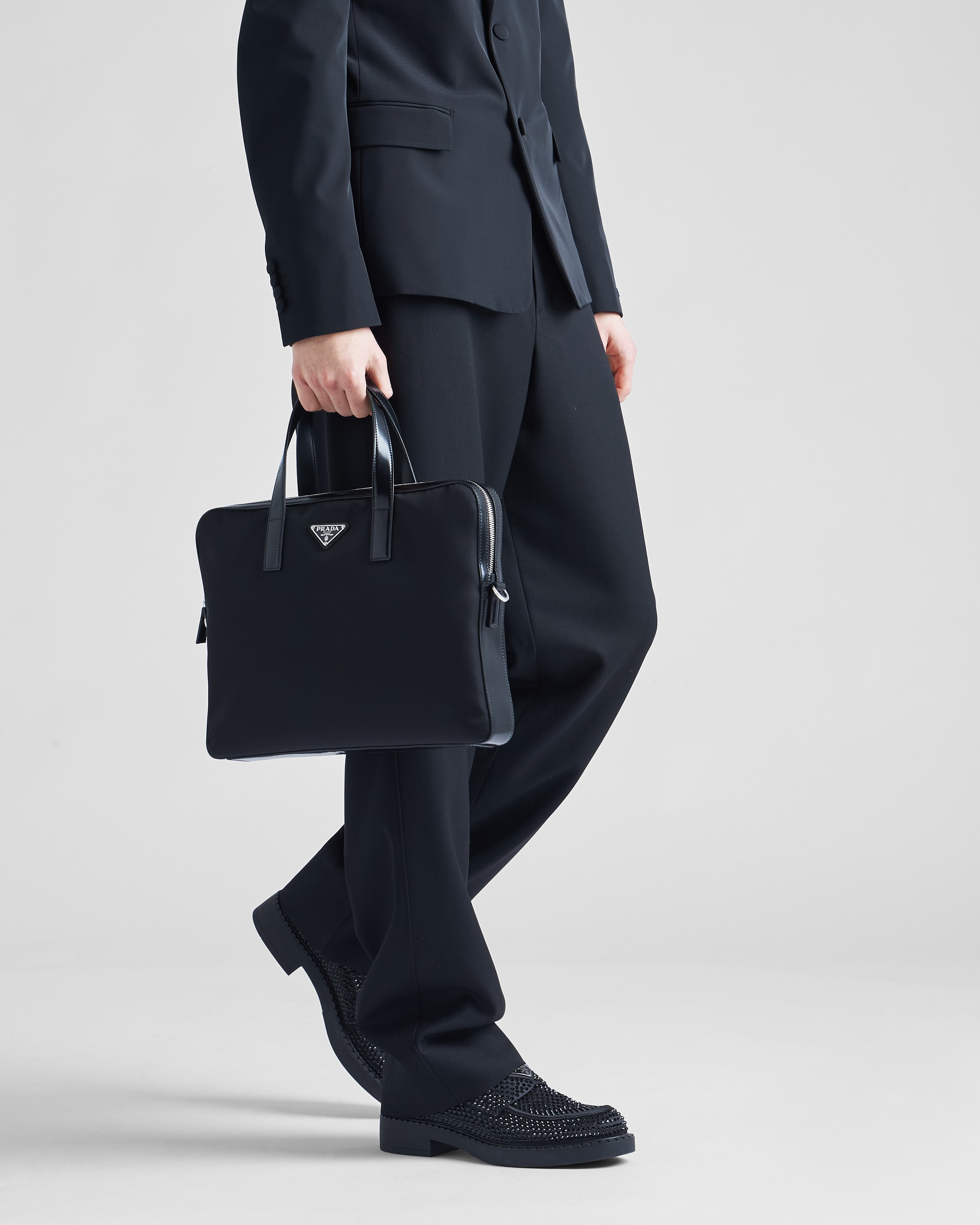 Prada briefcase discount