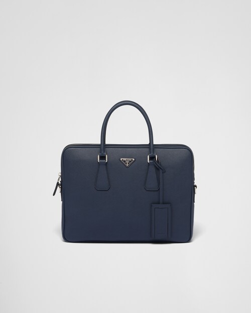 Prada Saffiano Leather Work Bag 1