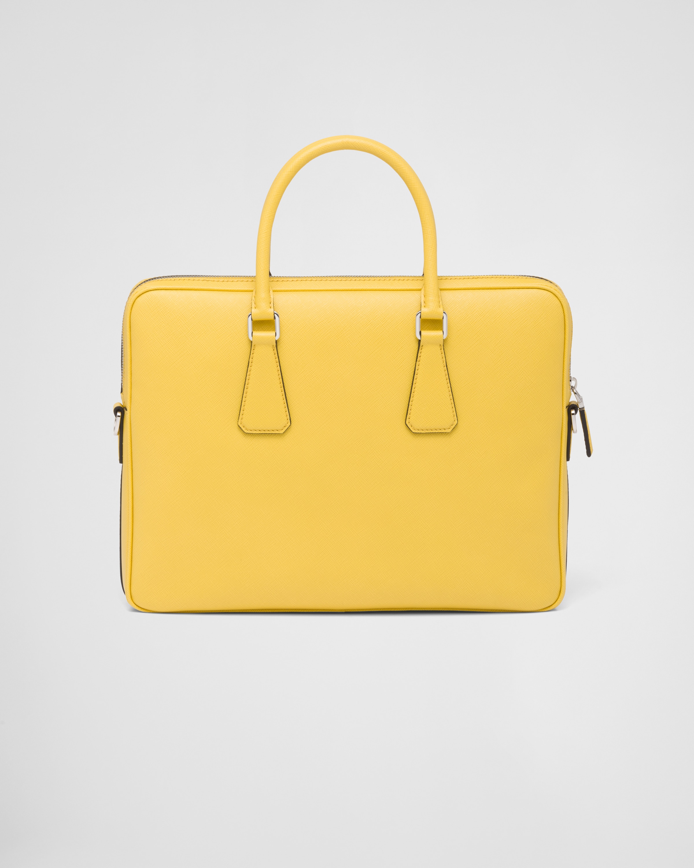 Prada Saffiano Leather Work Bag 4