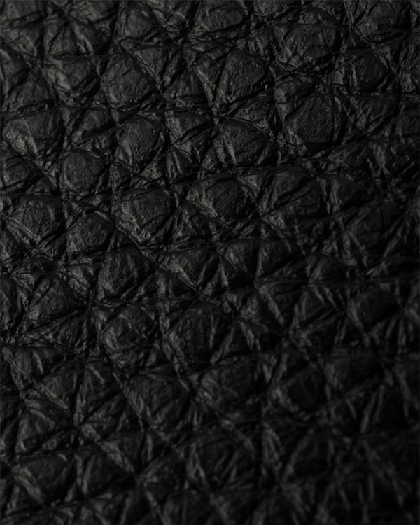 حقيبة بوشيه من الجلد - أسود حقيبة بوشيه من الجلد - أسود