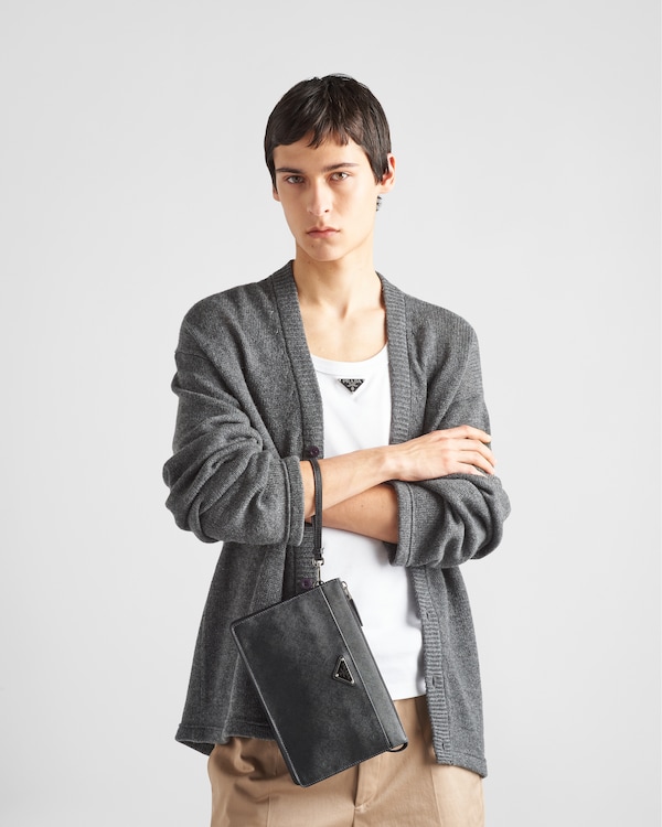 Pouch in Saffiano Pouch in Saffiano