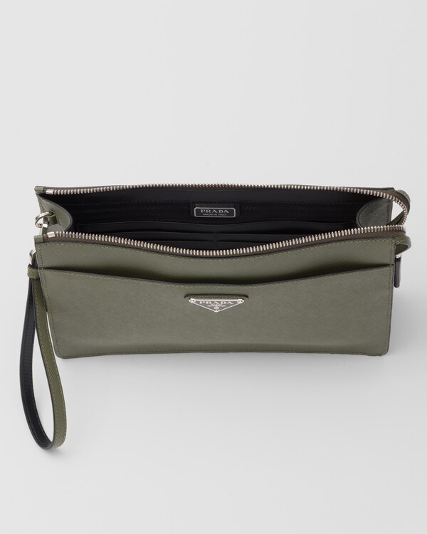 Saffiano Leather Pouch Saffiano Leather Pouch