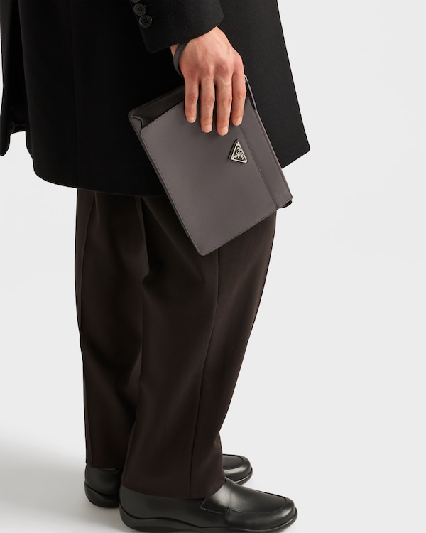 Saffiano Leather Pouch Saffiano Leather Pouch