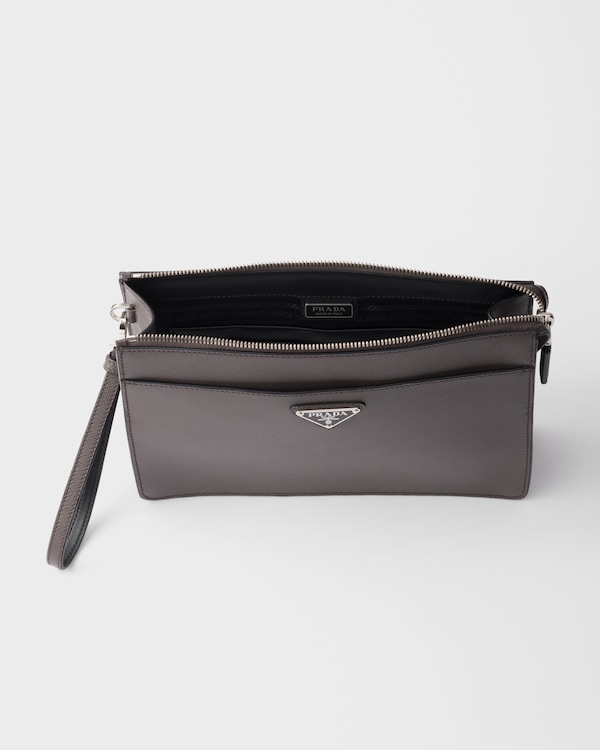 Saffiano Leather Pouch Saffiano Leather Pouch