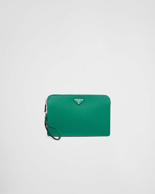 Prada باوتش من جلد سافيانو 1