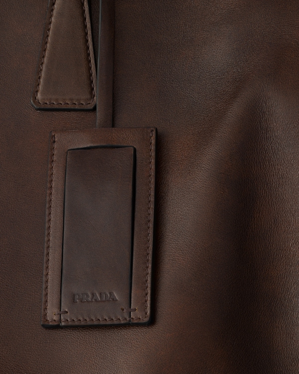 Leather tote bag - Cocoa Brown Leather tote bag - Cocoa Brown