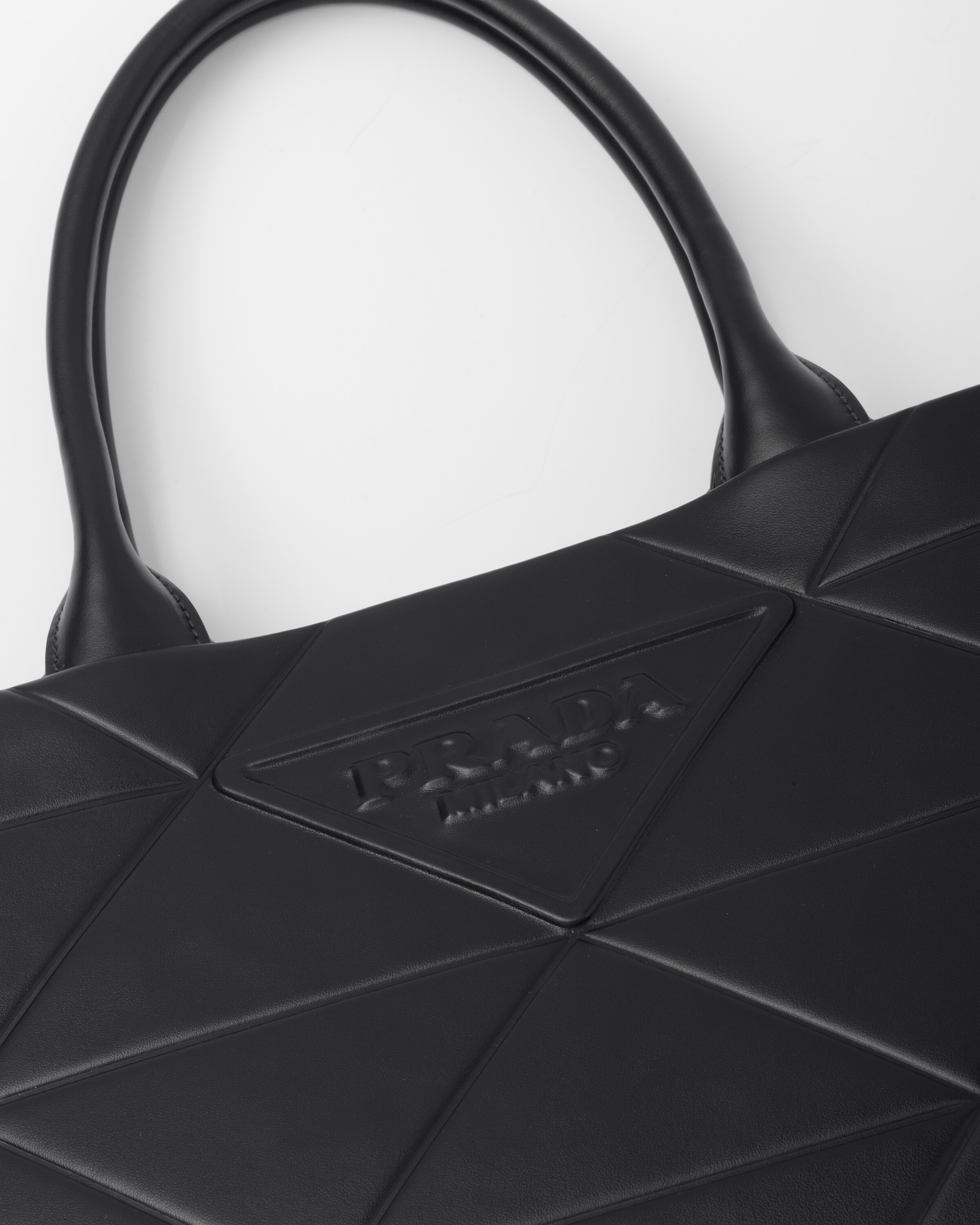 Prada Leather tote bag with topstitching 6