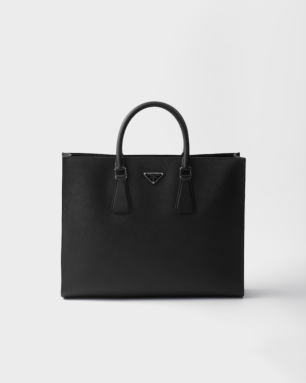 Marble Gray Saffiano Leather Prada Galleria bag | PRADA