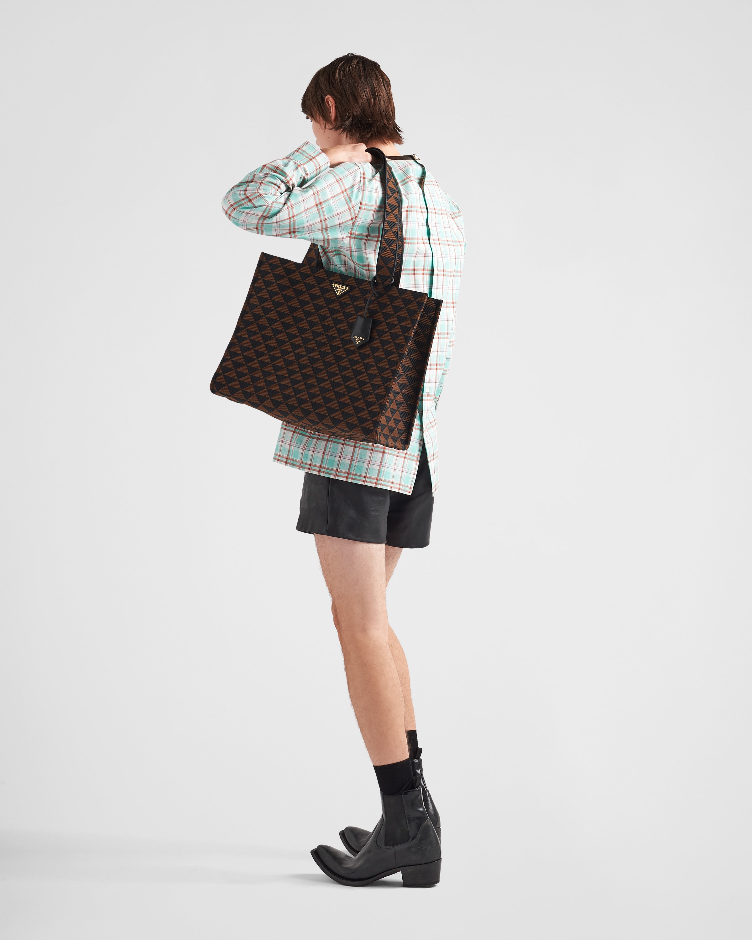 Prada Prada Symbole bag in embroidered fabric 2