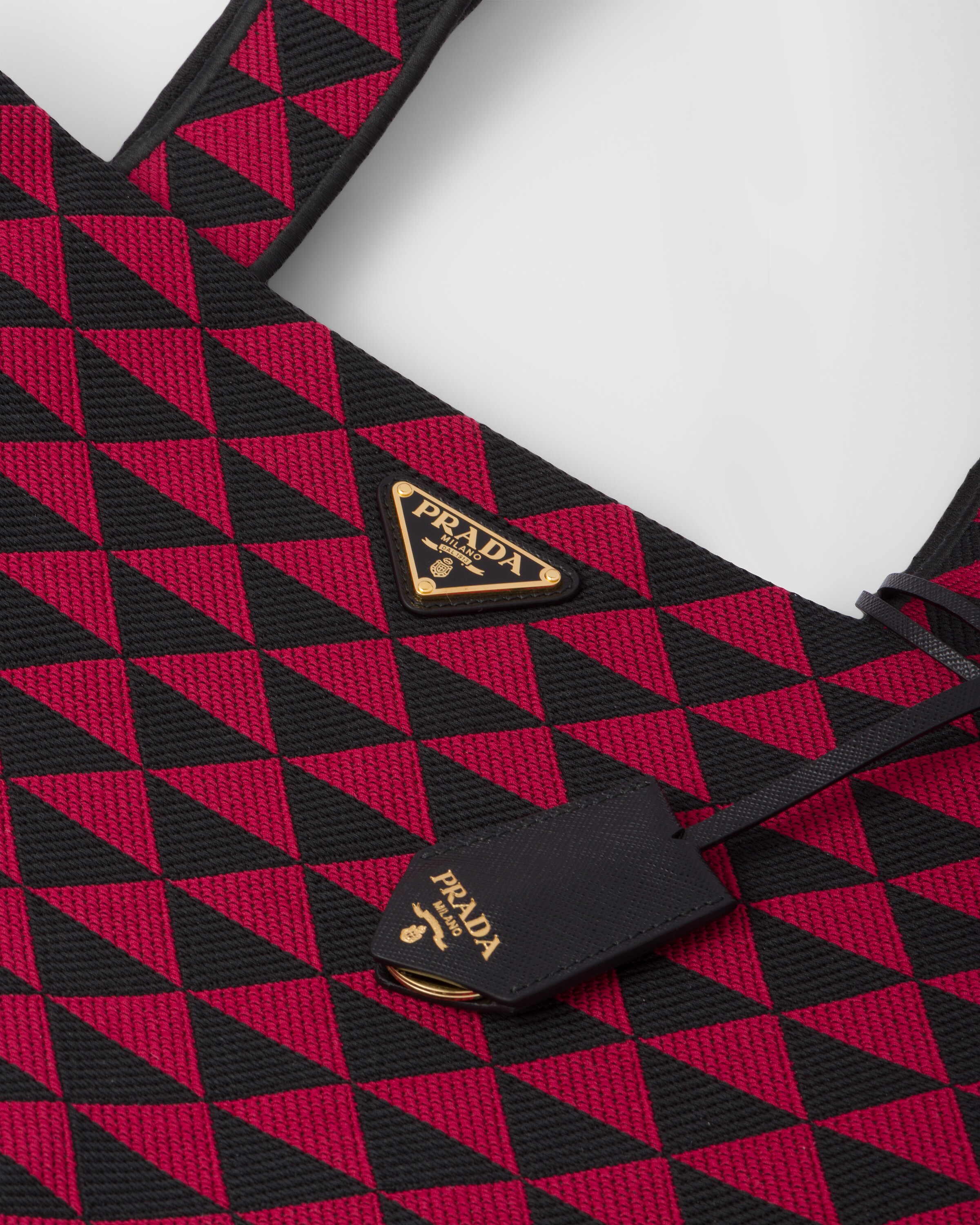 Prada checked bag hotsell