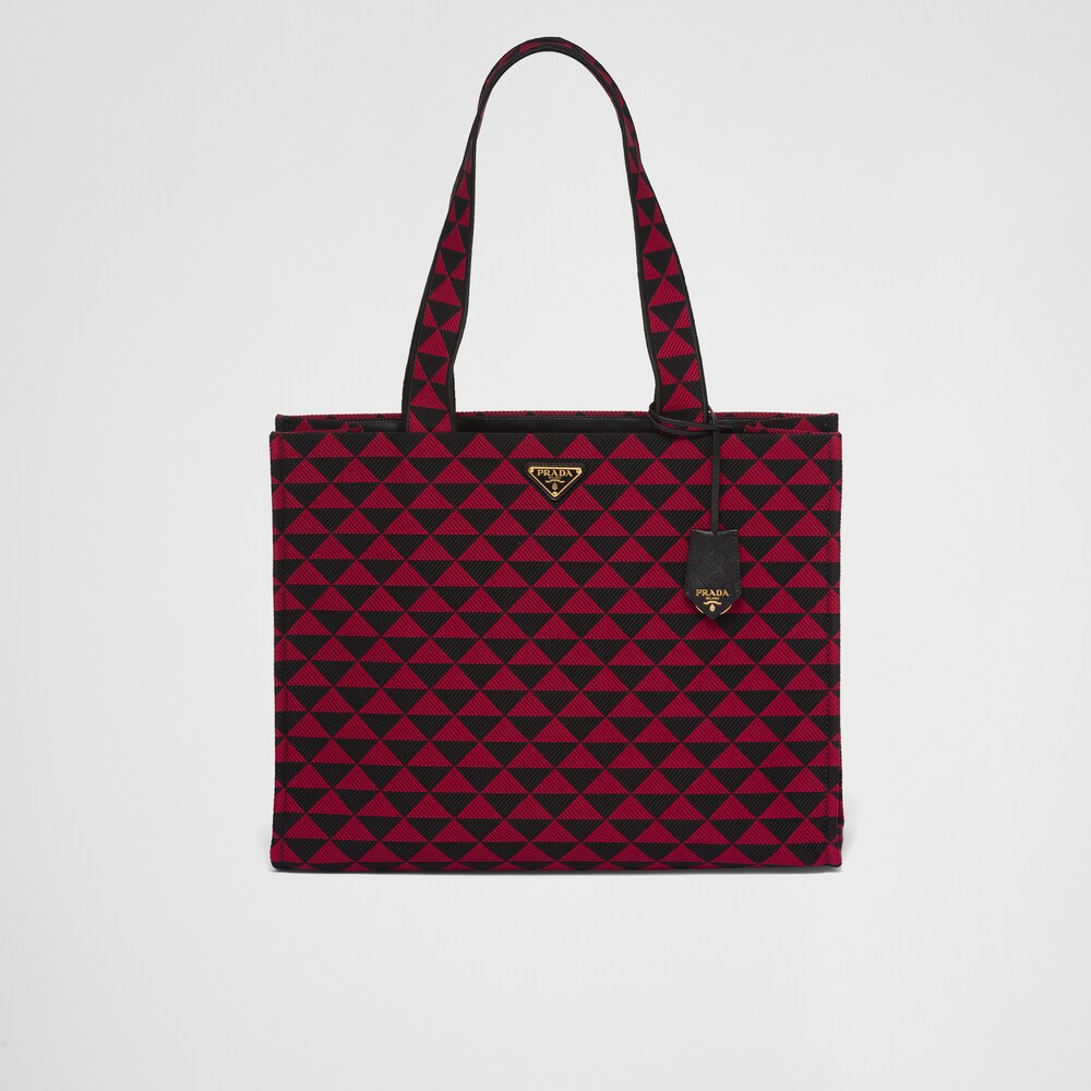 Prada Prada Symbole bag in embroidered fabric 1