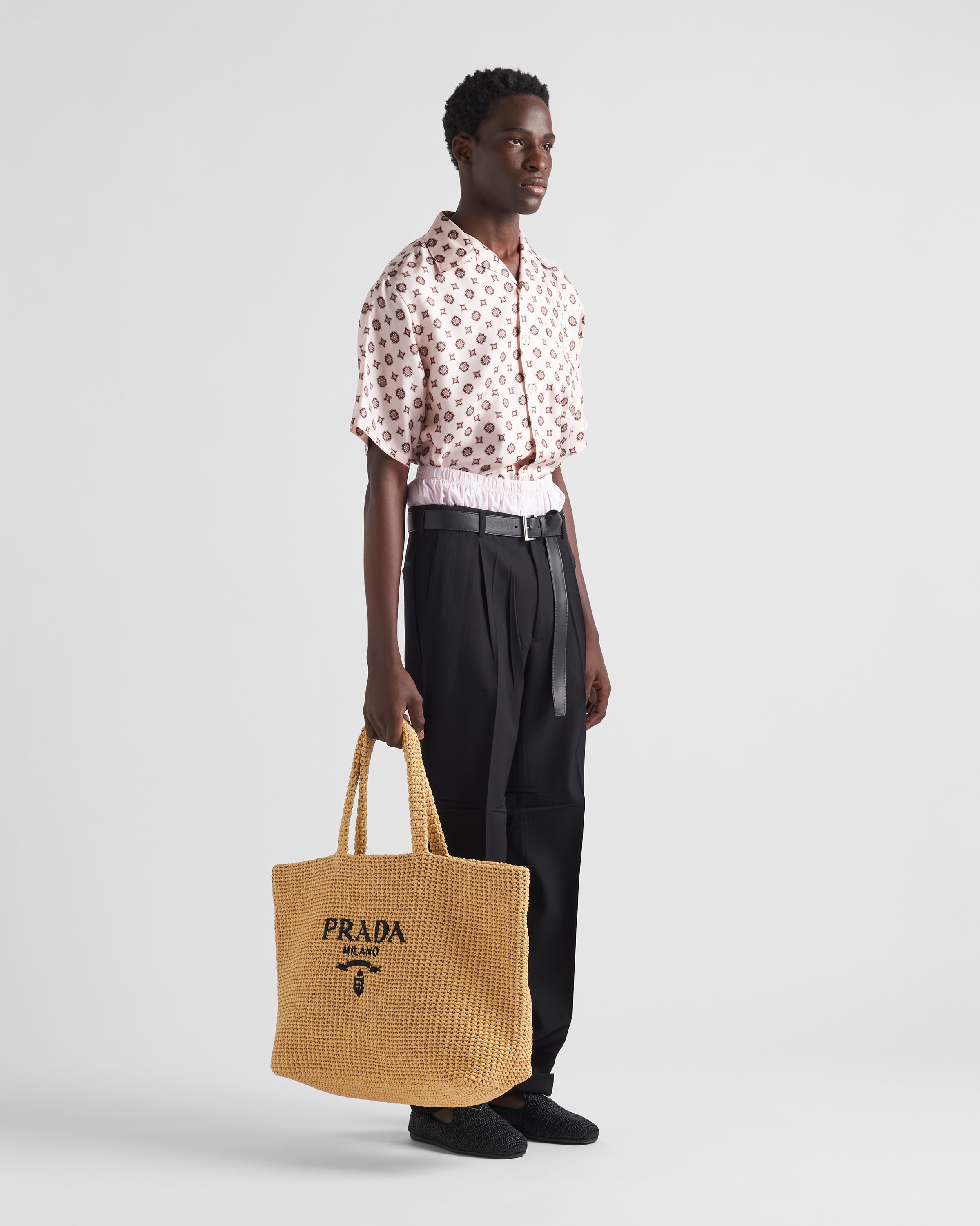 Prada mens tote bag on sale