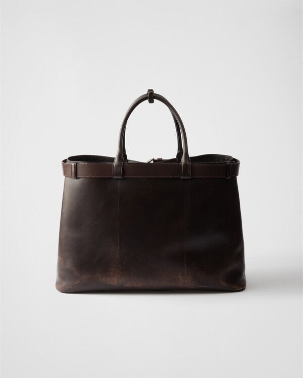 Prada Buckle Nappa皮革袢带手袋 Prada Buckle Nappa皮革袢带手袋