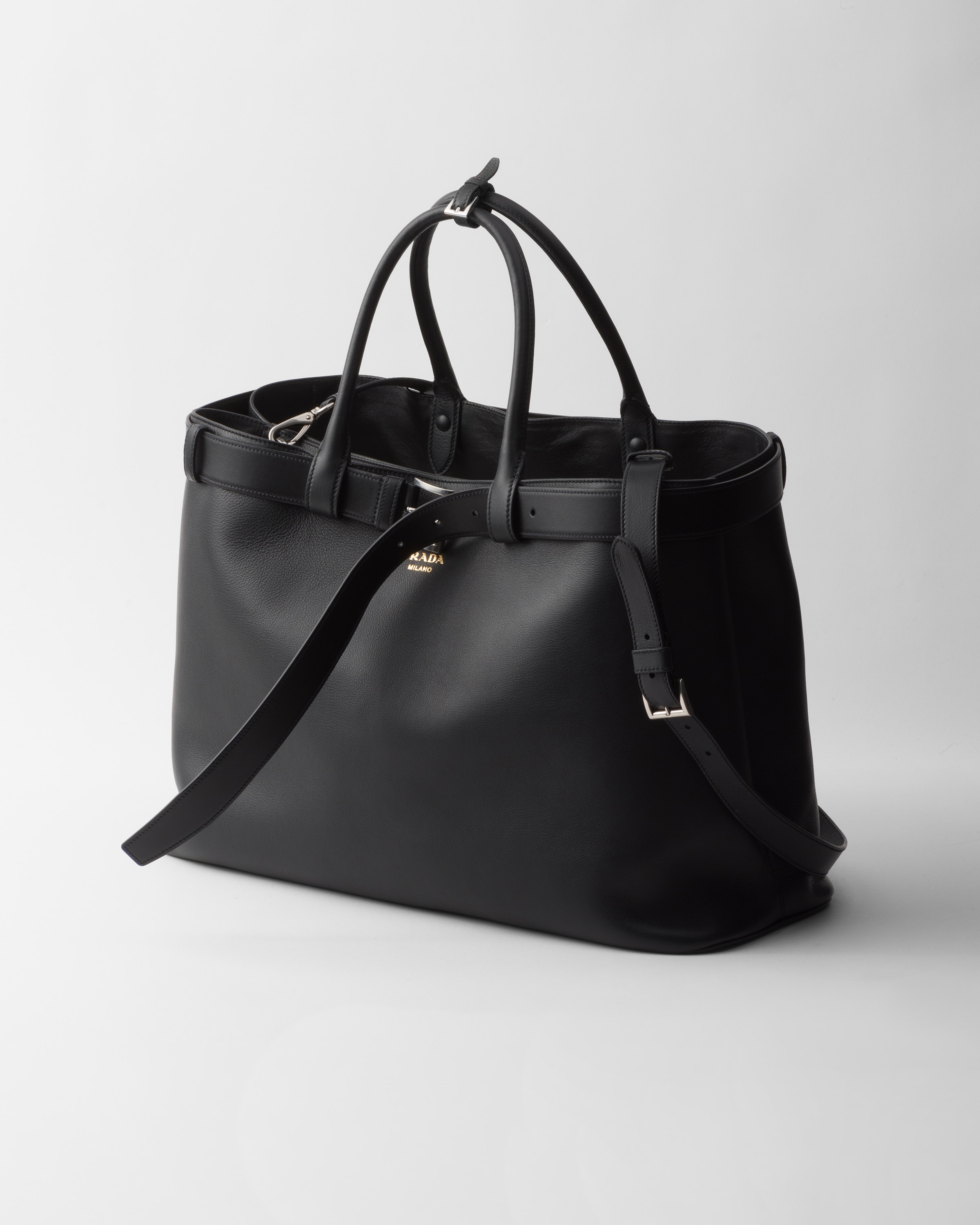 Prada mens leather bag store