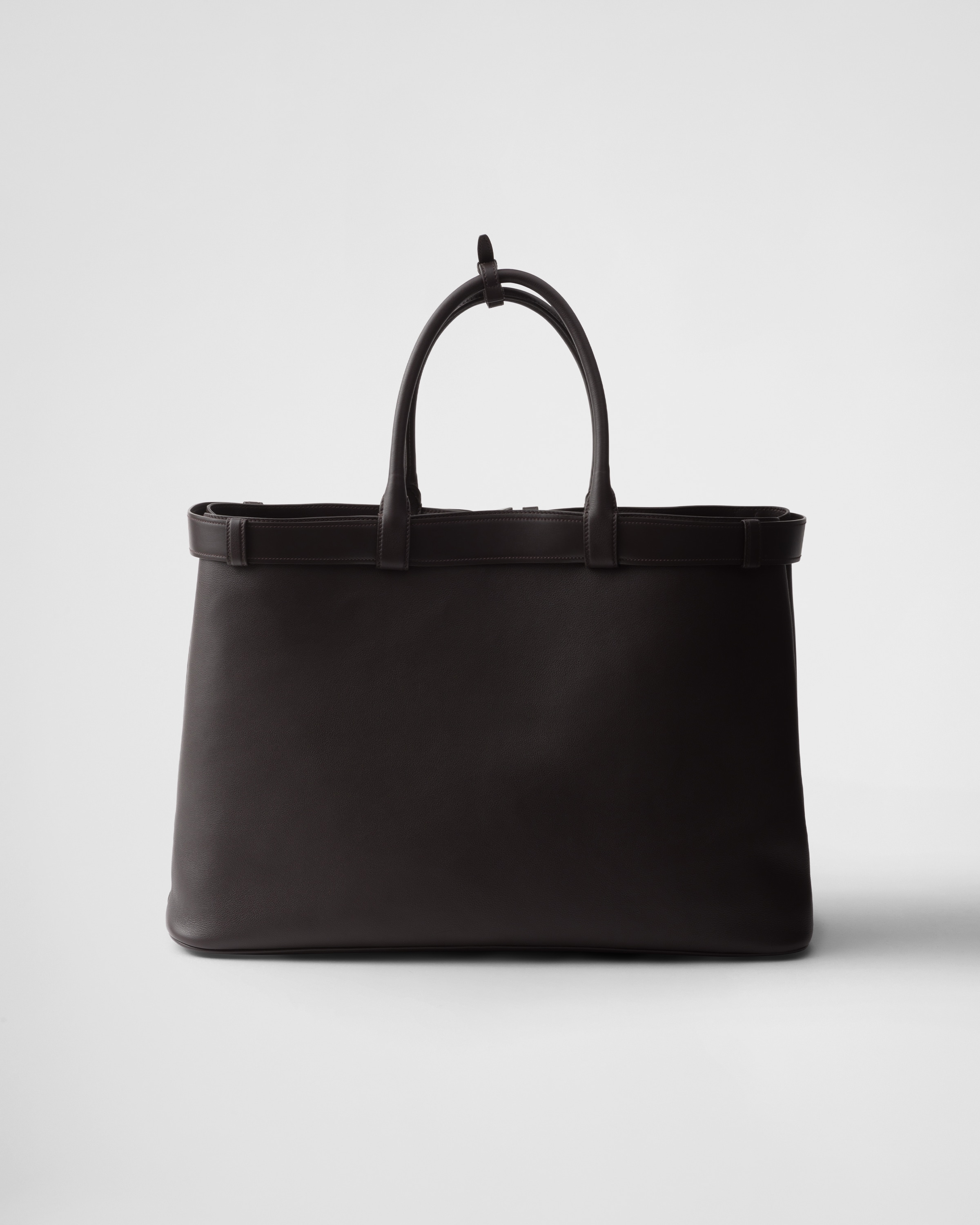 Prada leather trimmed belt bag clearance