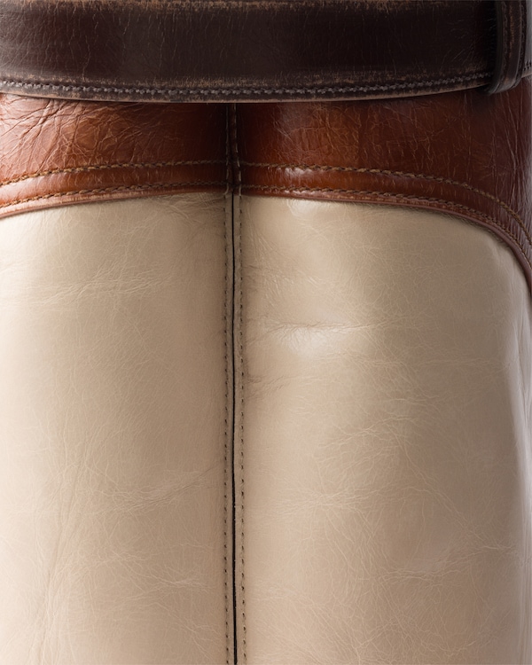 Prada Buckle antiqued leather bag with belt Prada Buckle antiqued leather bag with belt