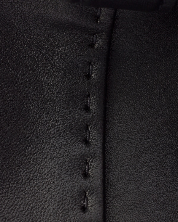 Prada Buckle antiqued nappa leather bag - Black Prada Buckle antiqued nappa leather bag - Black