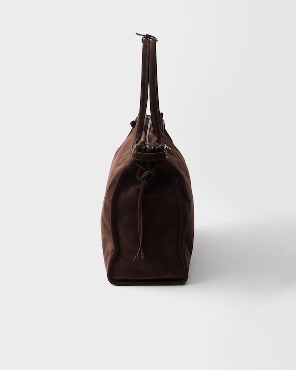 Prada Bonnie suede tote bag Prada Bonnie suede tote bag