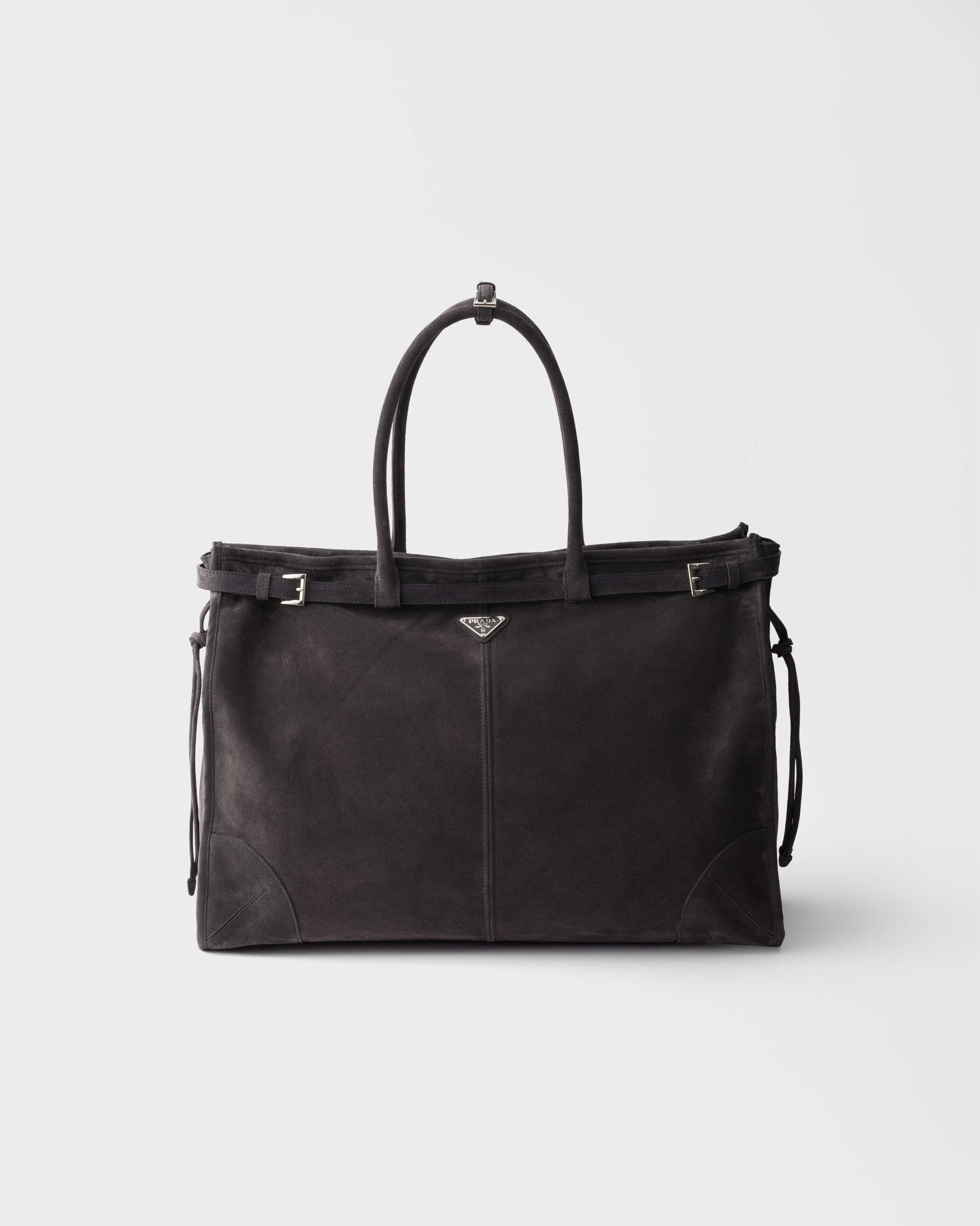 Prada Prada Bonnie suede tote bag