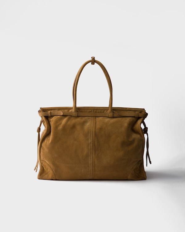 Prada Bonnie suede tote bag Prada Bonnie suede tote bag