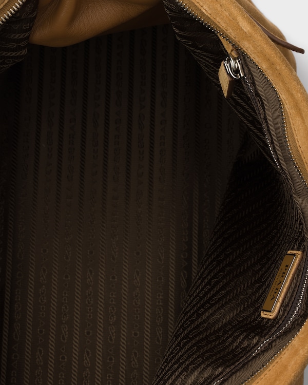 Prada Bonnie suede tote bag Prada Bonnie suede tote bag