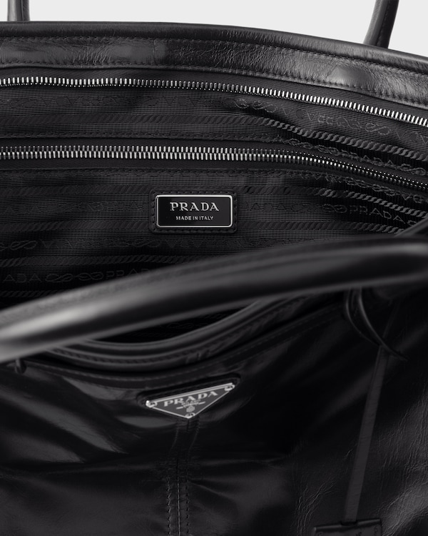 Prada Bonnie leather tote bag - Black Prada Bonnie leather tote bag - Black