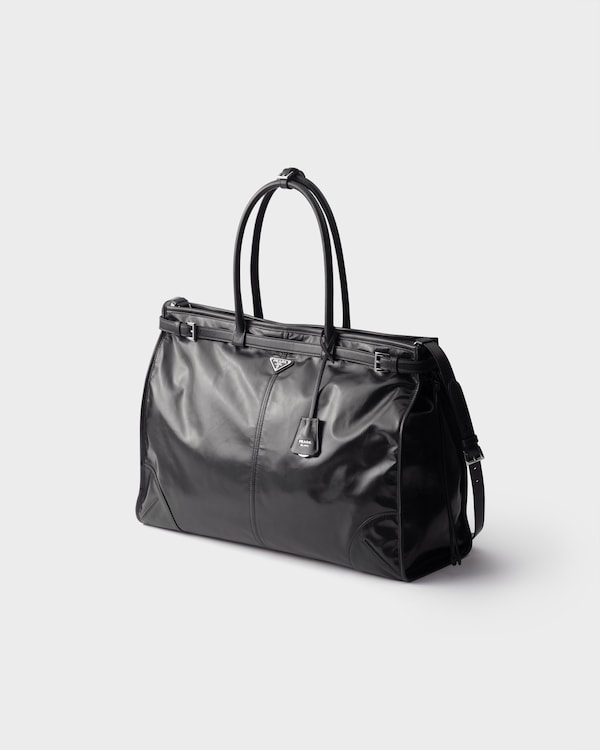 Prada Bonnie leather tote bag - Black Prada Bonnie leather tote bag - Black