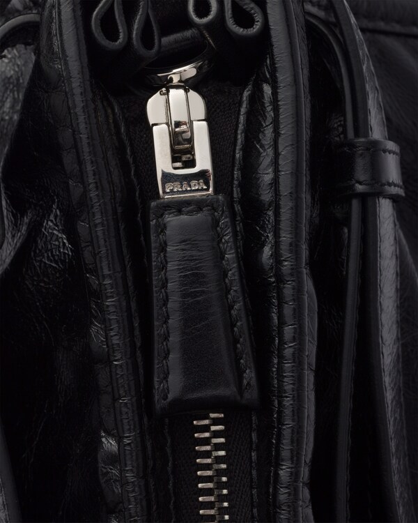 Prada Bonnie leather tote bag - Black Prada Bonnie leather tote bag - Black