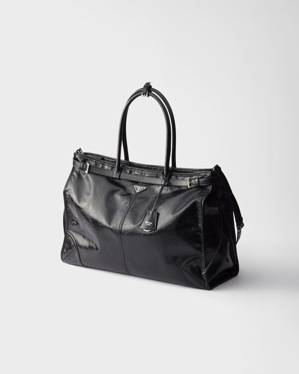 Prada Bonnie leather tote bag - Black Prada Bonnie leather tote bag - Black