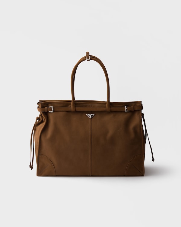 Nubuck皮革托特包 - 可可棕 Nubuck皮革托特包 - 可可棕