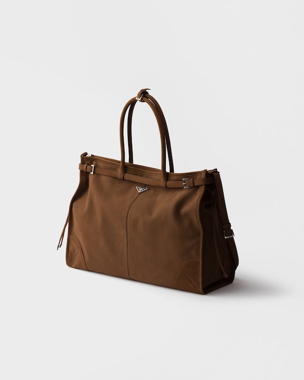 Nubuck皮革托特包 - 可可棕 Nubuck皮革托特包 - 可可棕