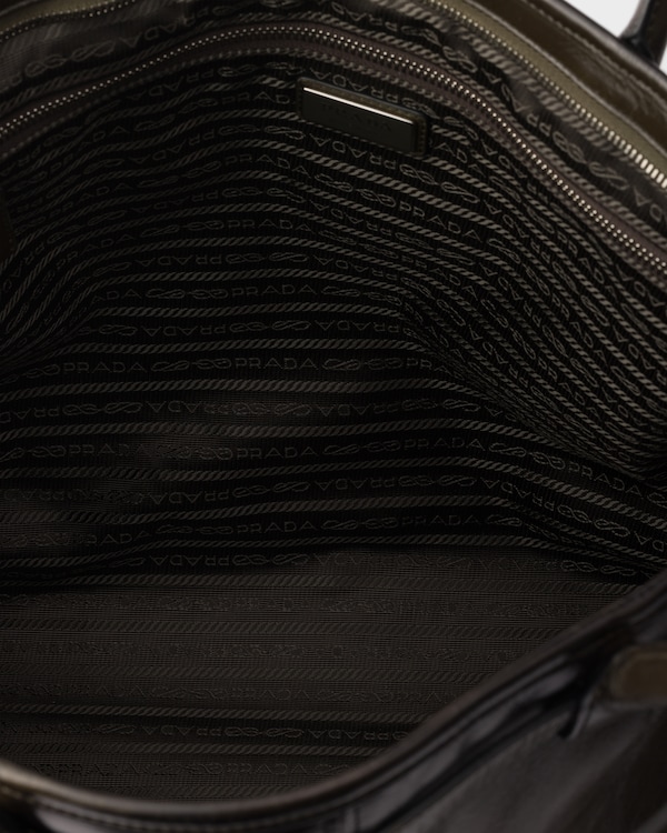 Prada Bonnie antiqued leather tote bag Prada Bonnie antiqued leather tote bag